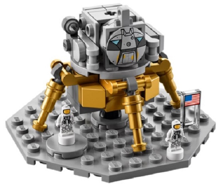 Nave Espacial Lego Nasa Saturno V Apolo, 1969 Pzas, 1 Metro