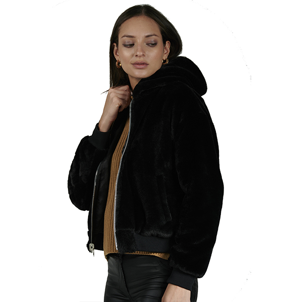 Chamarra Tipo Bomber Reversible 2 En 1 Para Mujer 125410