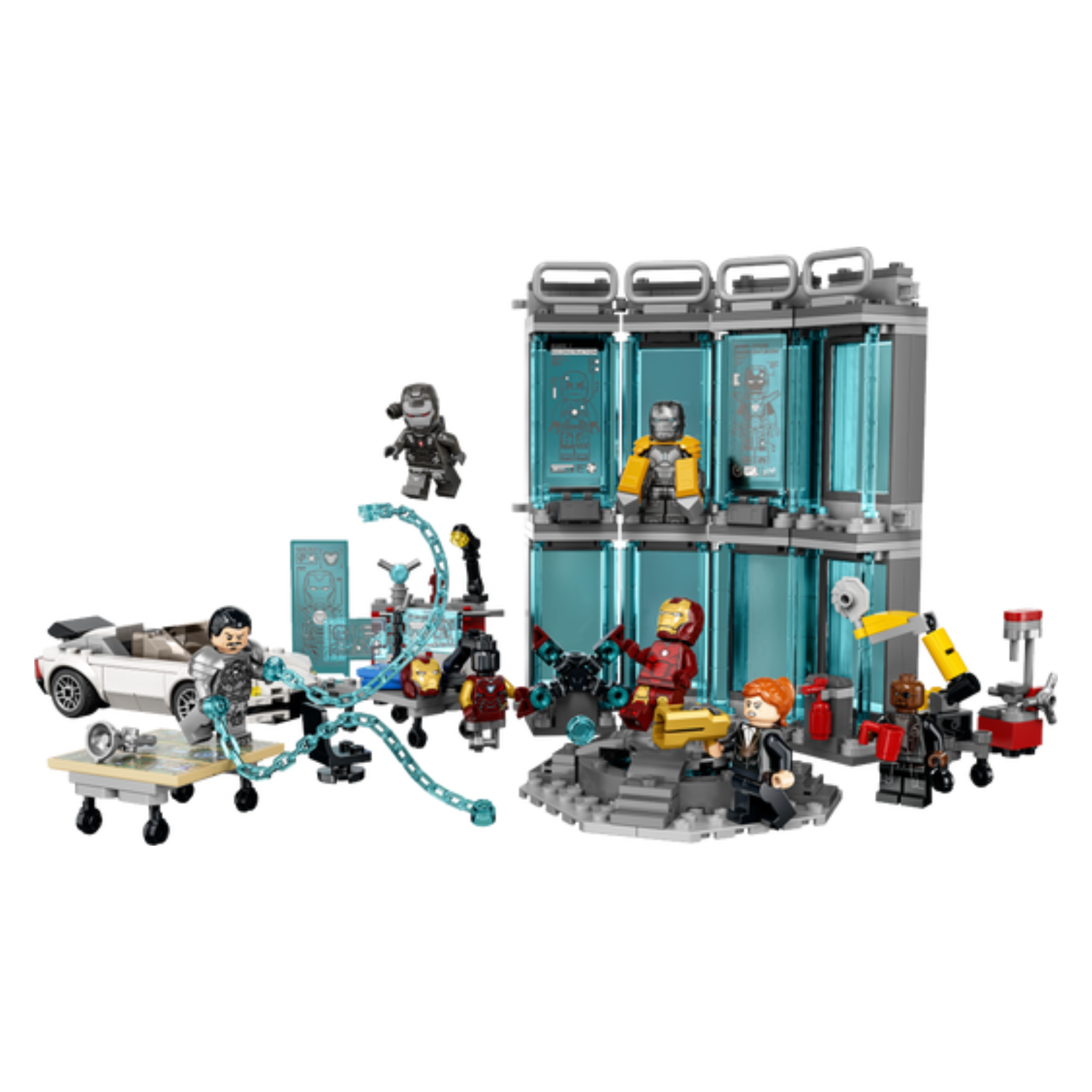 Lego 76216 Armería de Iron Man