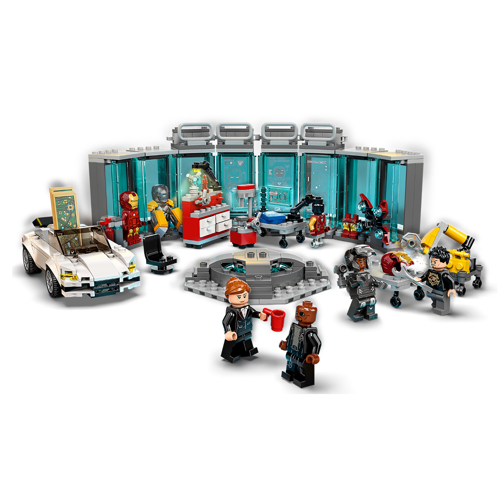 Lego 76216 Armería de Iron Man