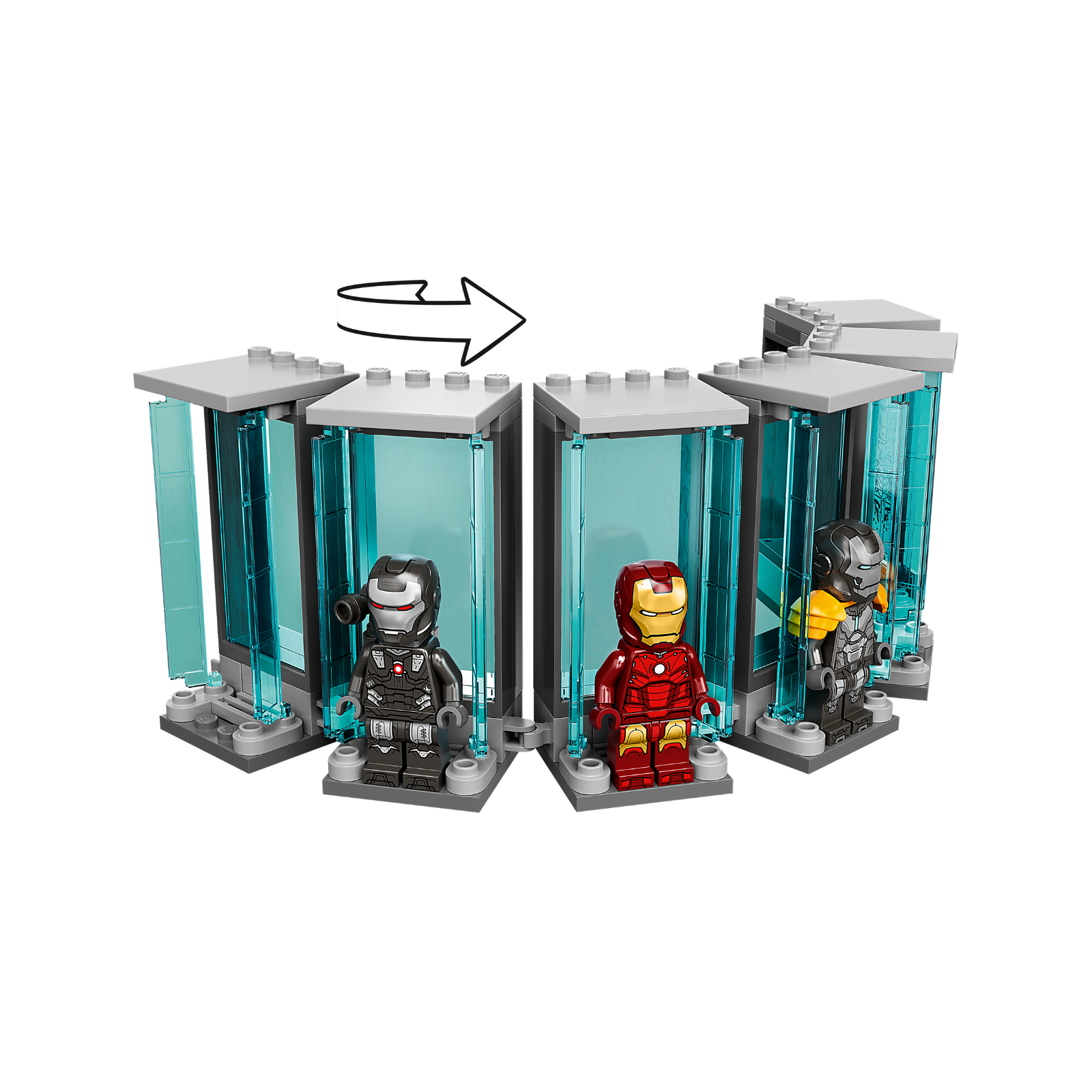 Lego 76216 Armería de Iron Man