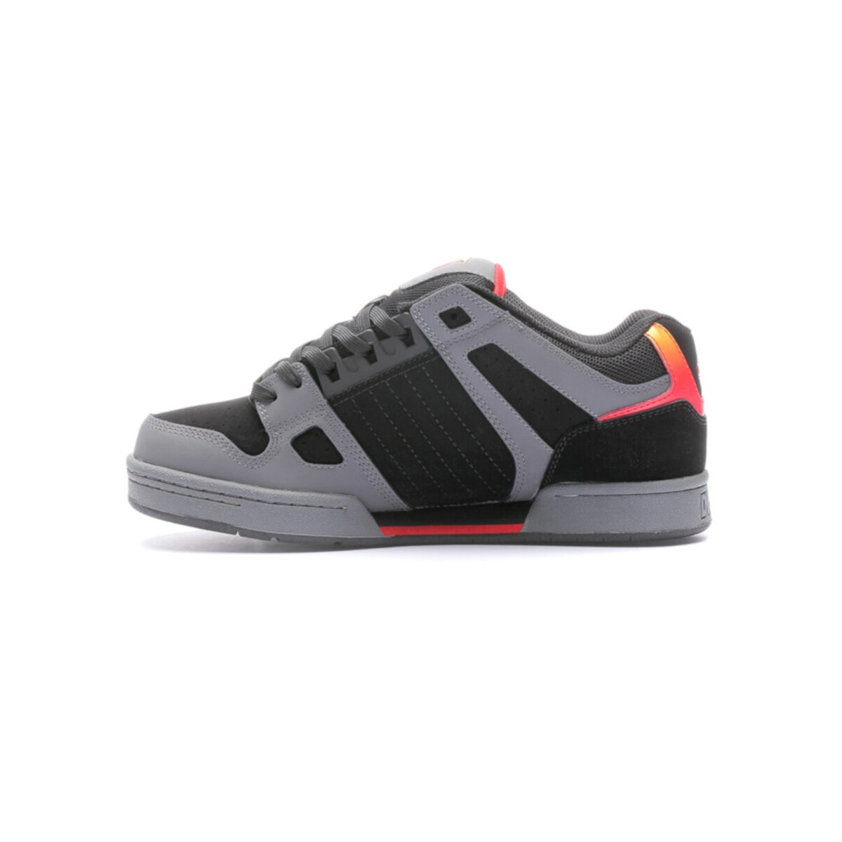Tenis DVS Celsius 970 CHARCOAL BLACK RED NUBUCK