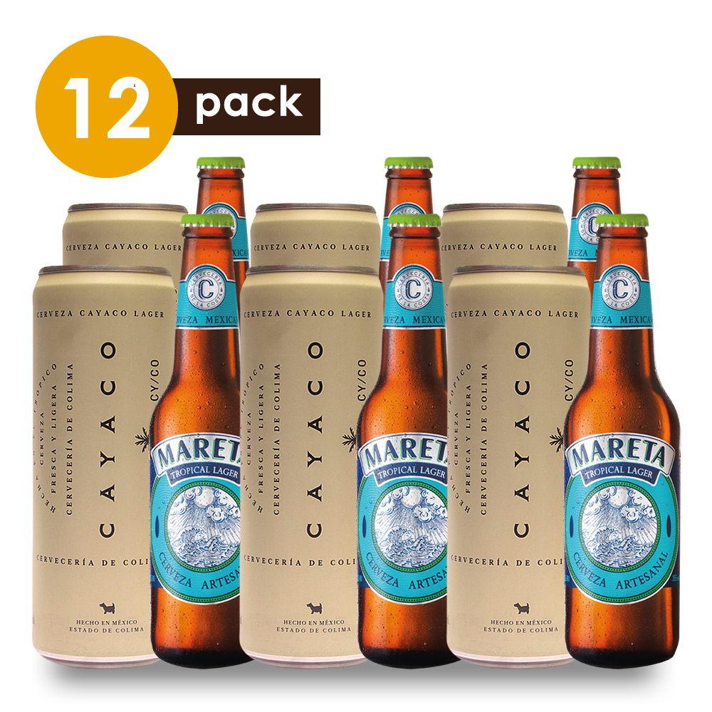 Cerveza Artesanal Lager Cervexxa Beerpack 12