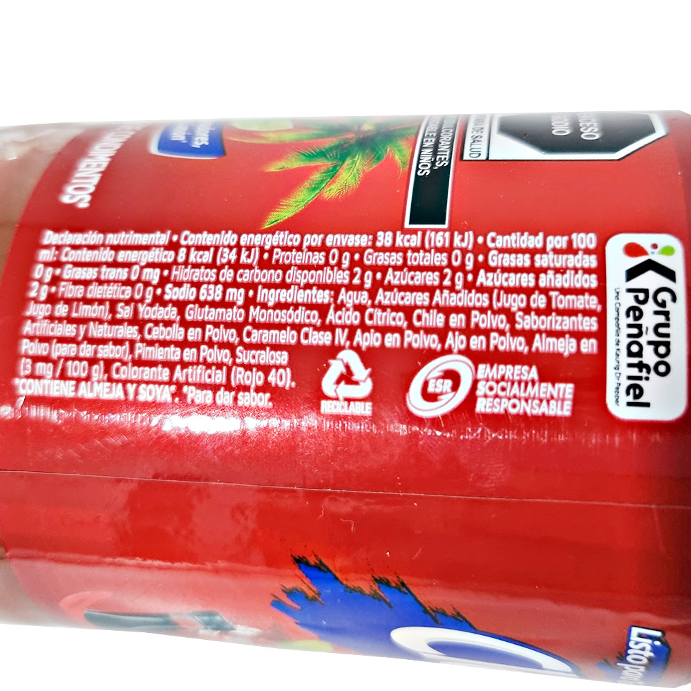 Jugo De Tomate Clamato Cubano Condimentado 473ml