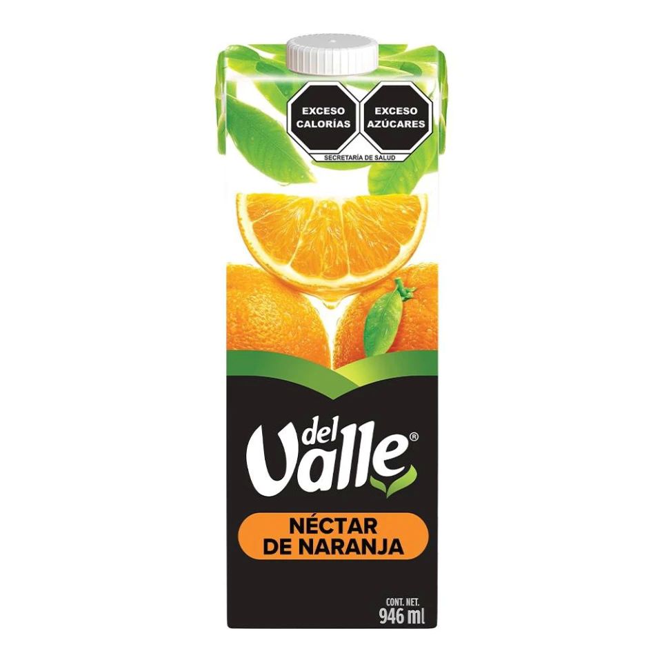 Jugo De Naranja Del Valle 946 Ml. Del Valle