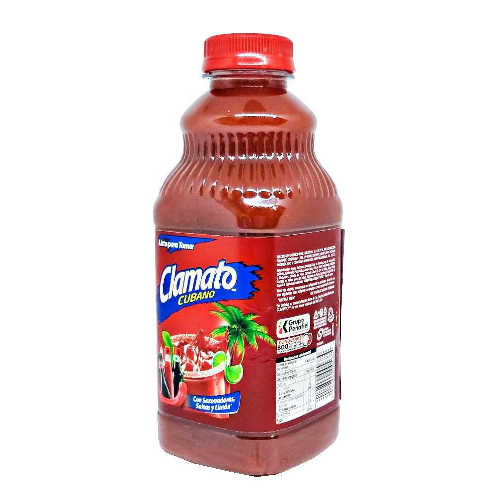 Clamato Jugo De Tomate Cubano 946ml Micheladas Original