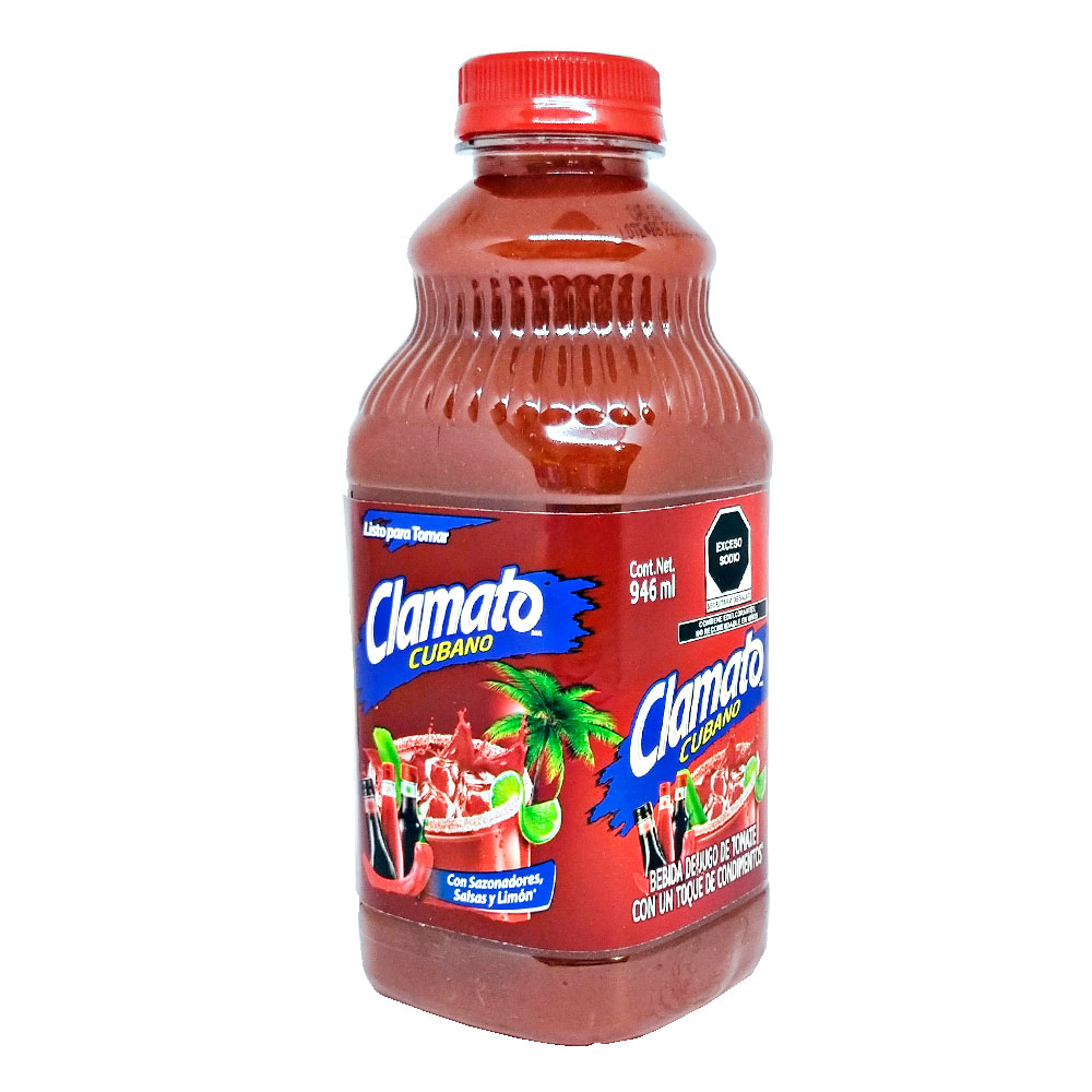 Clamato Jugo De Tomate Cubano 946ml Micheladas Original