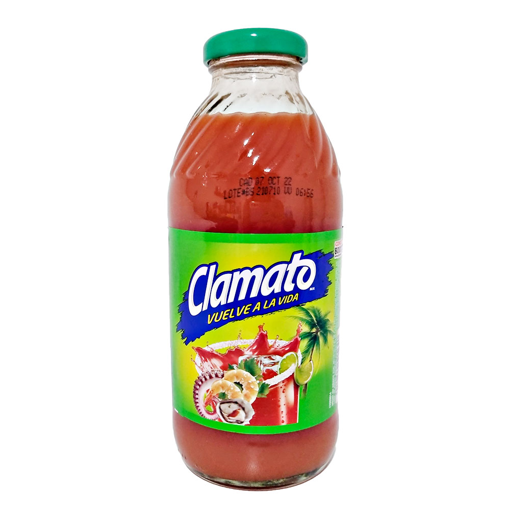 Jugo De Tomate Clamato Vuelve A La Vida Mariscos 473ml