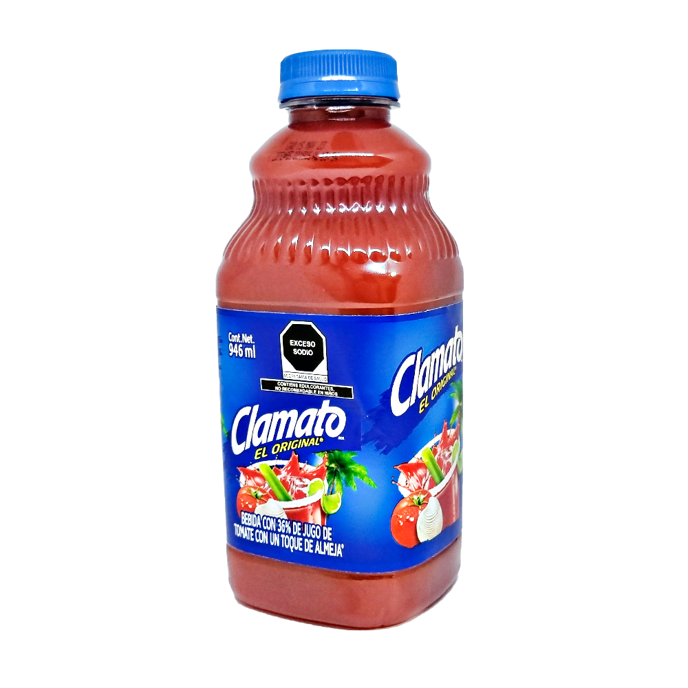 Clamato Tomate Y Almeja Clasico 946ml Micheladas Original