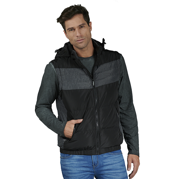 Chamarra Chaleco Casual Para Hombre 2 En 1 Generra 128411