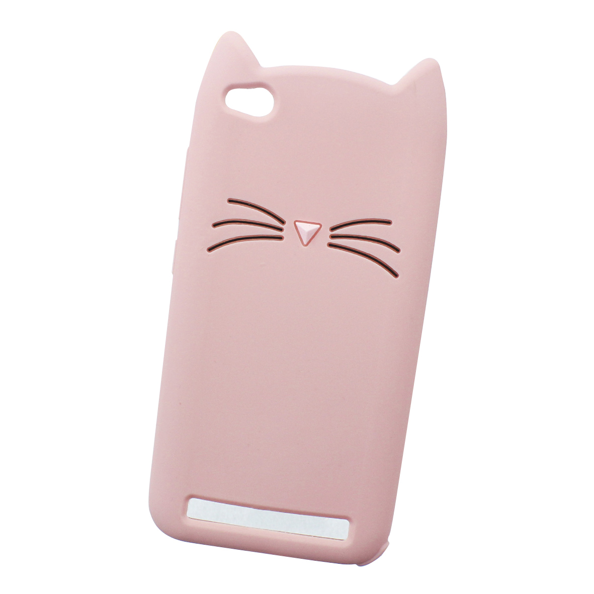 Funda Case Triche para XIAOMI REDMI 5A Diseño Gato Bigotes Color Rosa