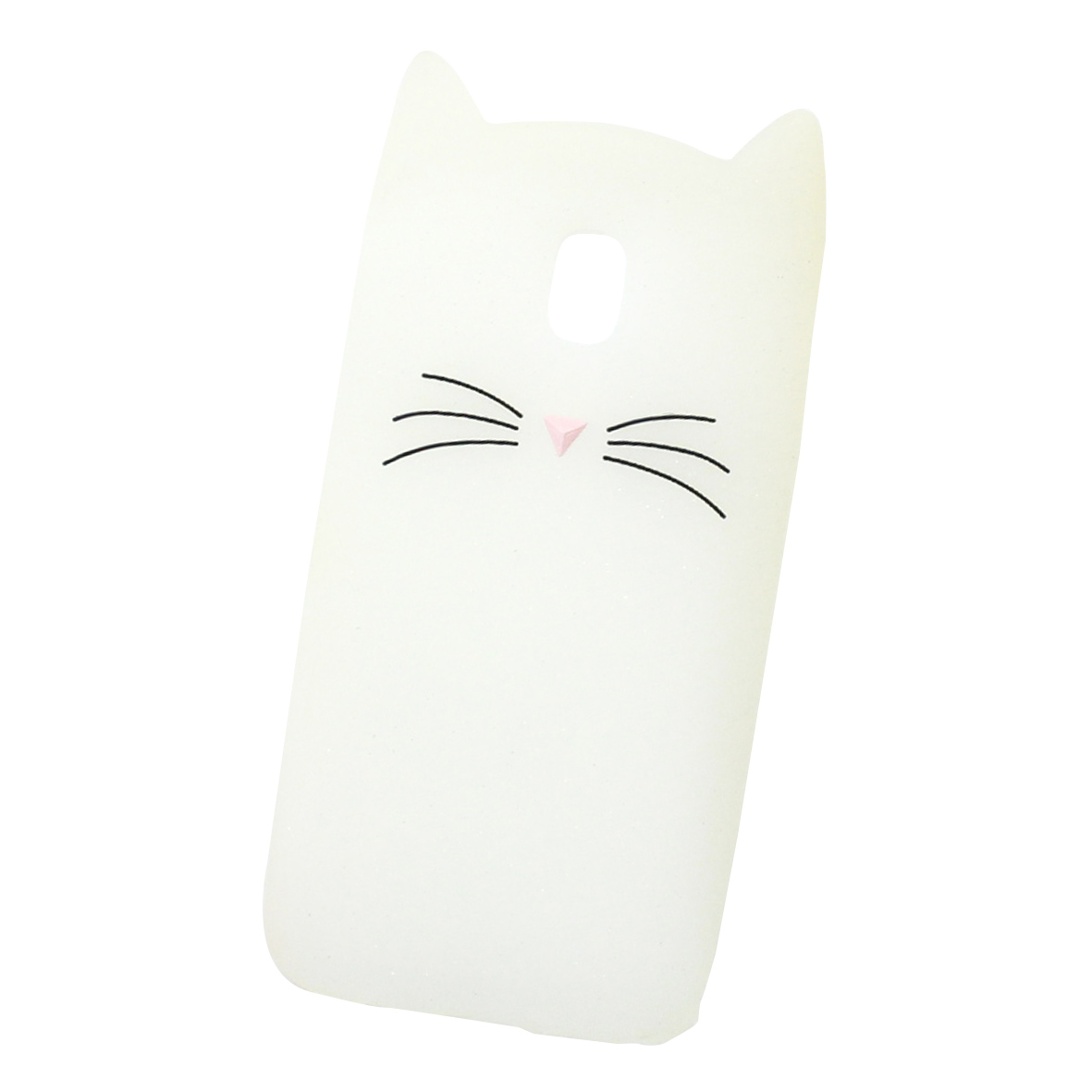 Funda Case Triche para Samsung GALAXY J5 PRO | ( J530 ) Diseño Gato Bigotes Color Blanco