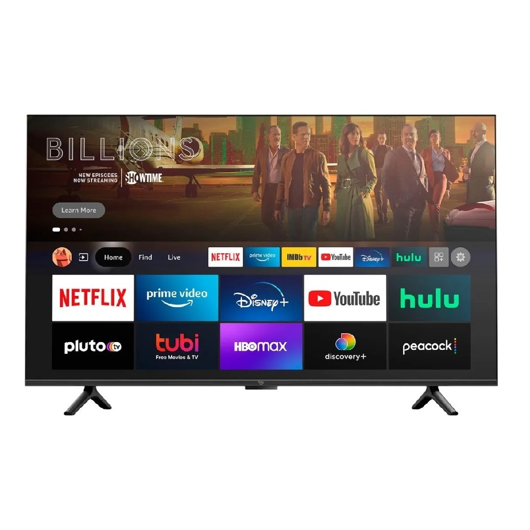 Pantalla Fire TV 55 pulgadas 4K 4-series Negro reacondicionado grado A