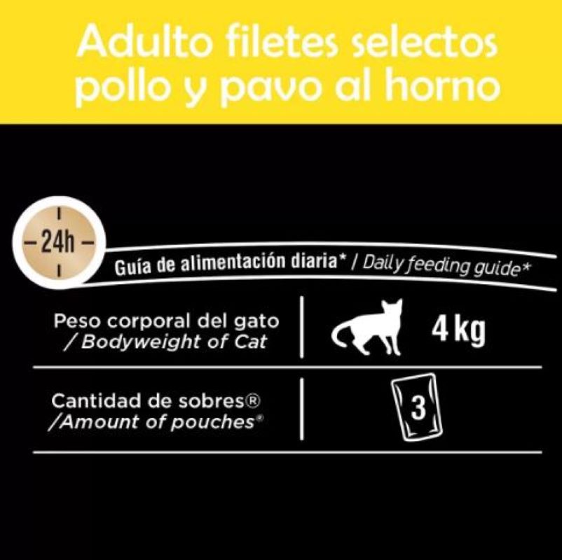Alimento Humedo  para Gatos  SHEBA 664264 24 Pzas de 85 g