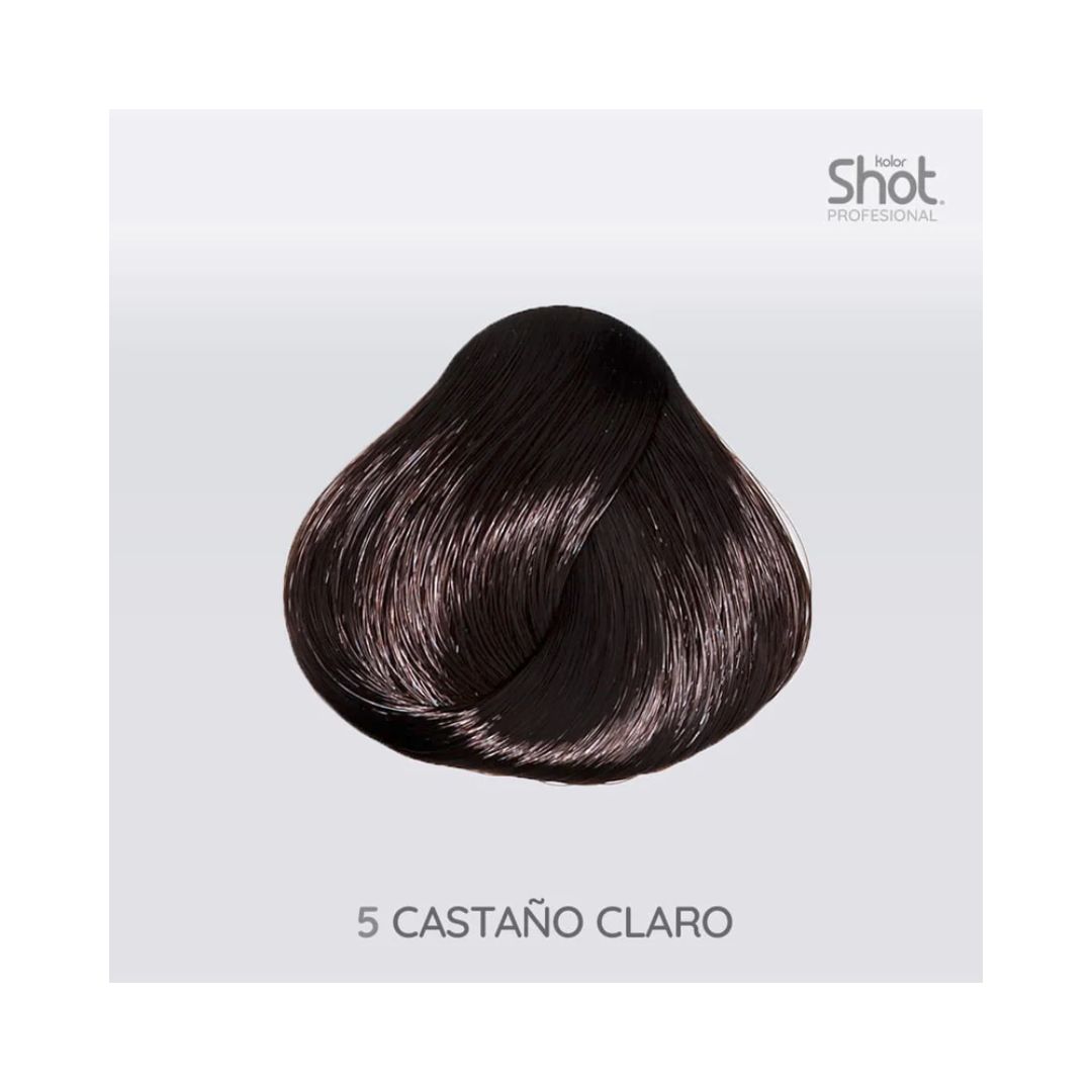 Tinte 5 Castaño Claro Kolor Shot 90 Gr 