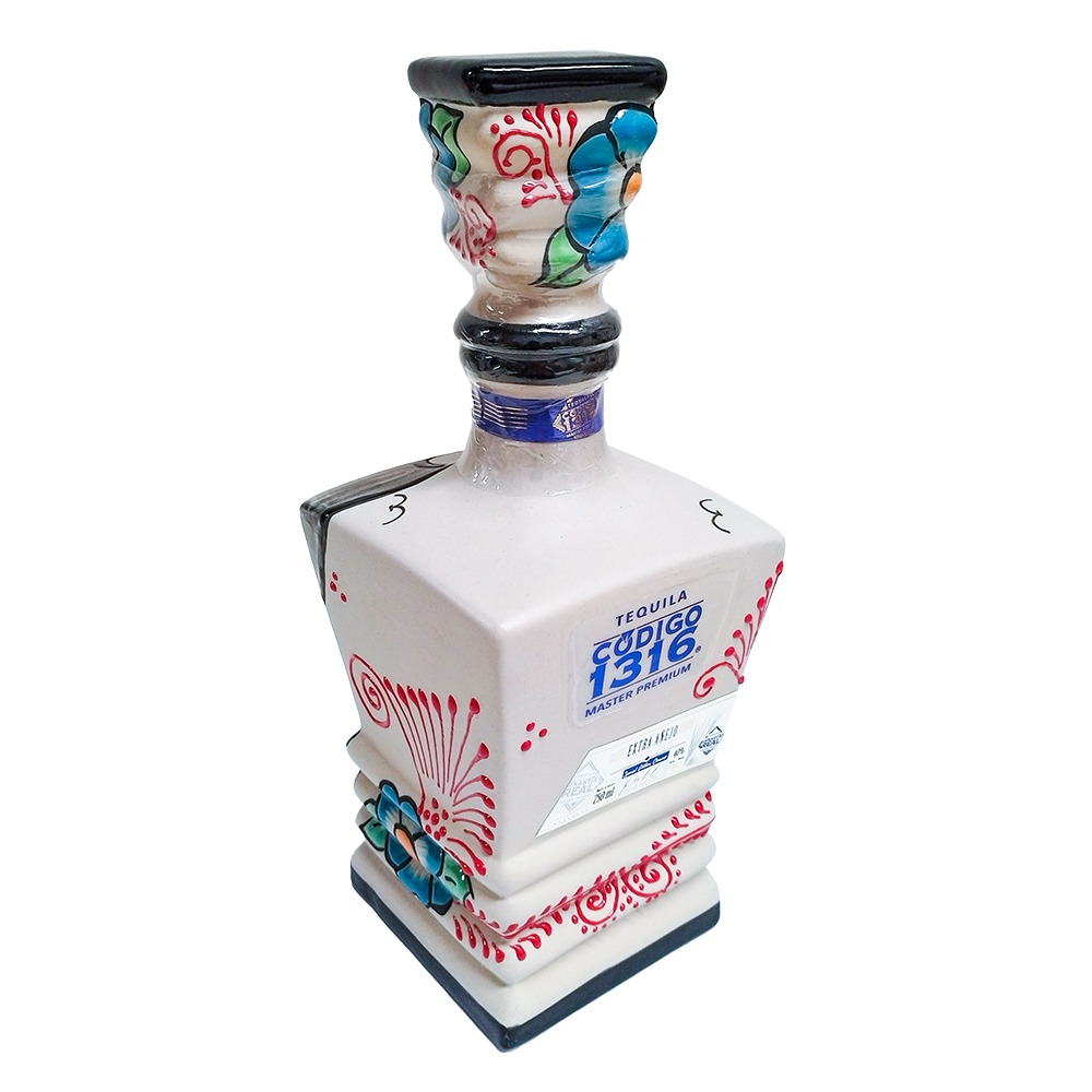 Tequila Código 1316 Extra Añejo Cerámica 750 ml