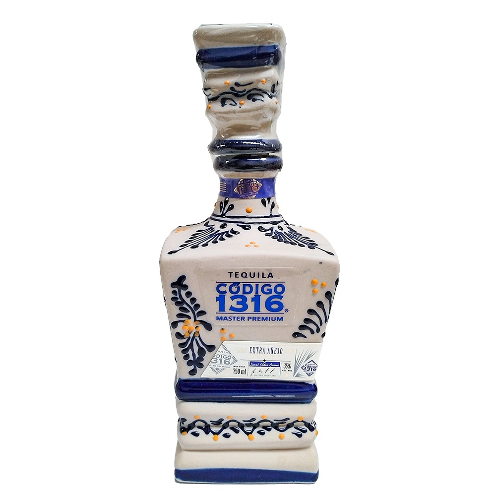 Tequila Código 1316 Extra Añejo Cerámica 750 ml