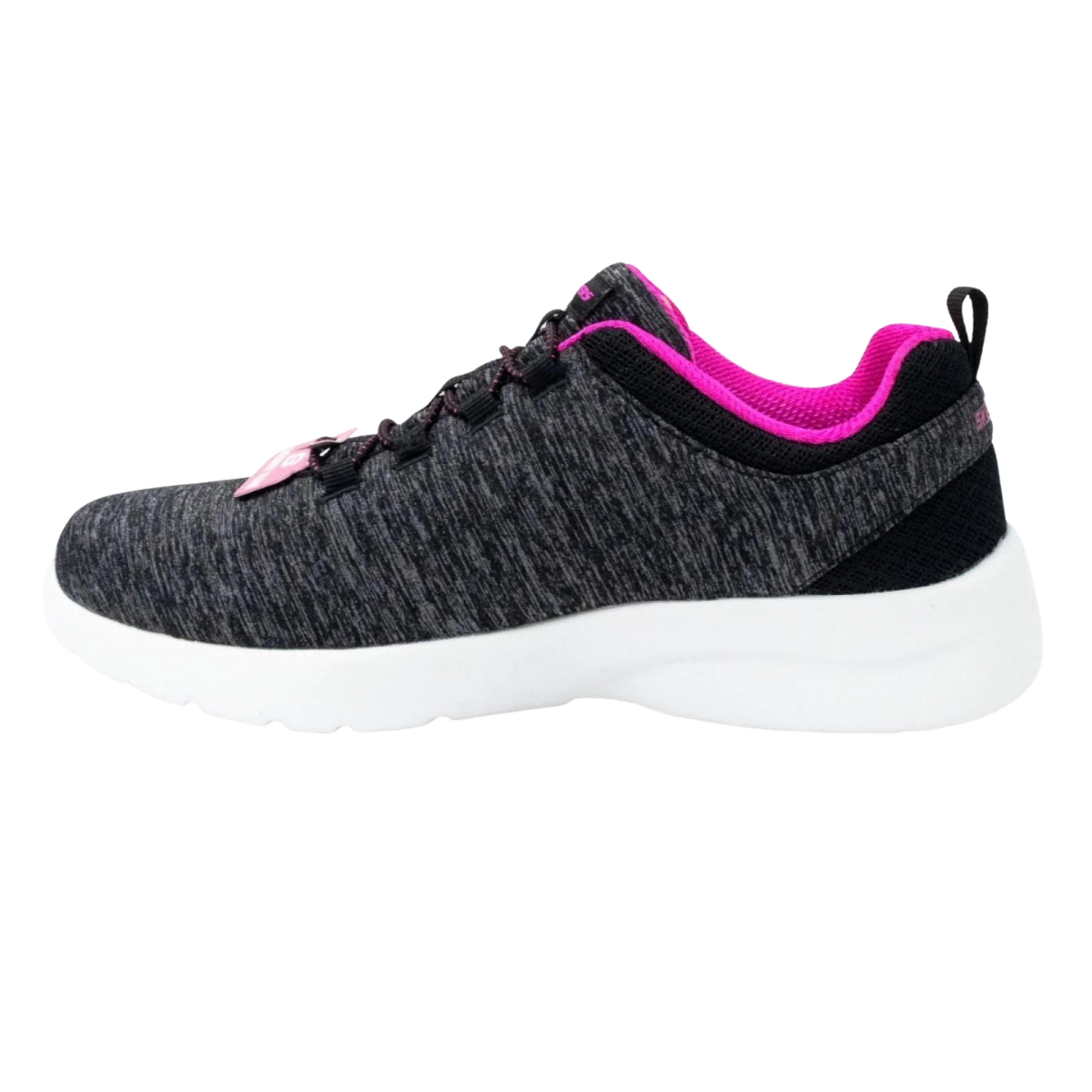 Tenis Skechers Para Mujer Dynamight 20 12965 Cómodos Gris Negro 