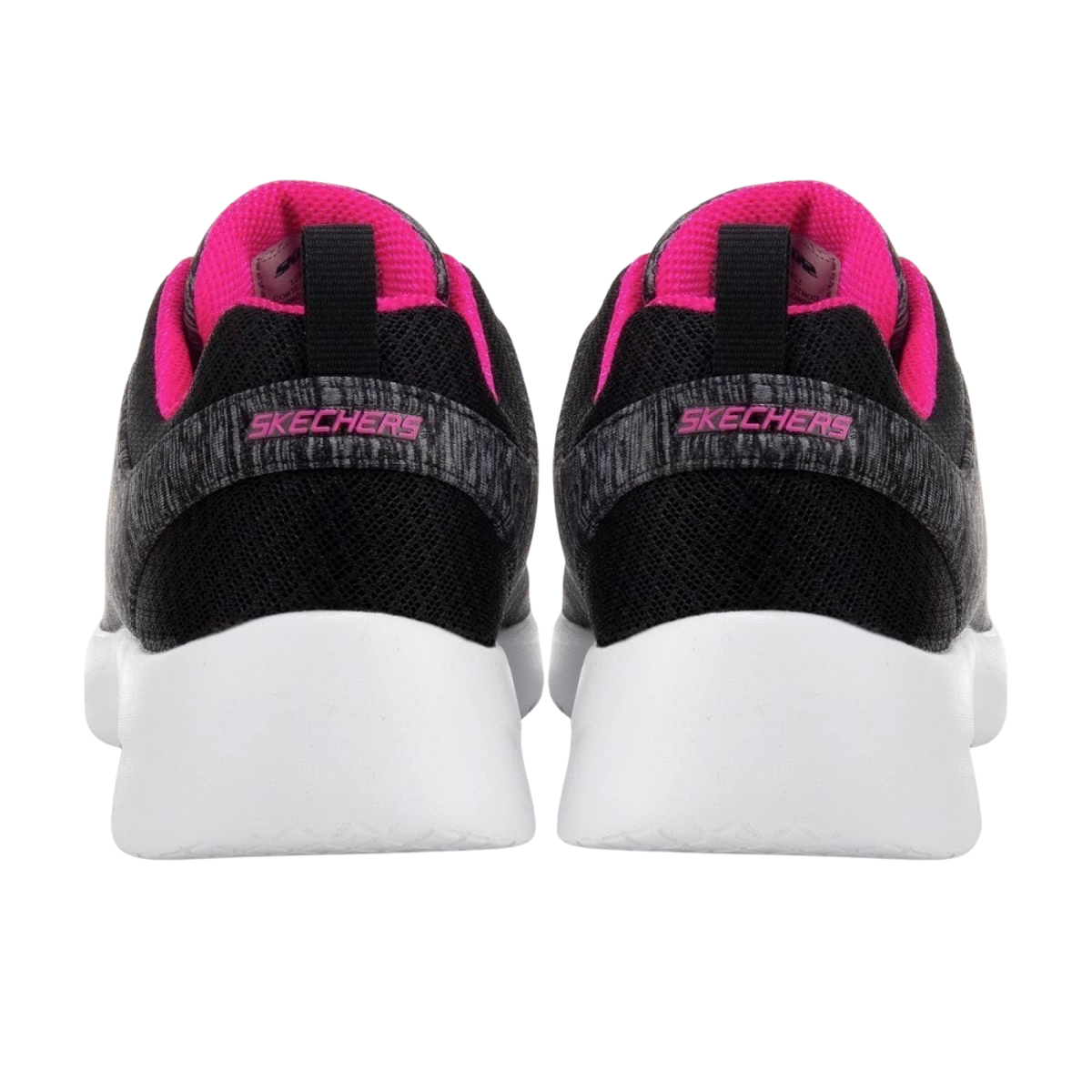 Tenis Skechers Para Mujer Dynamight 20 12965 Cómodos Gris Negro 