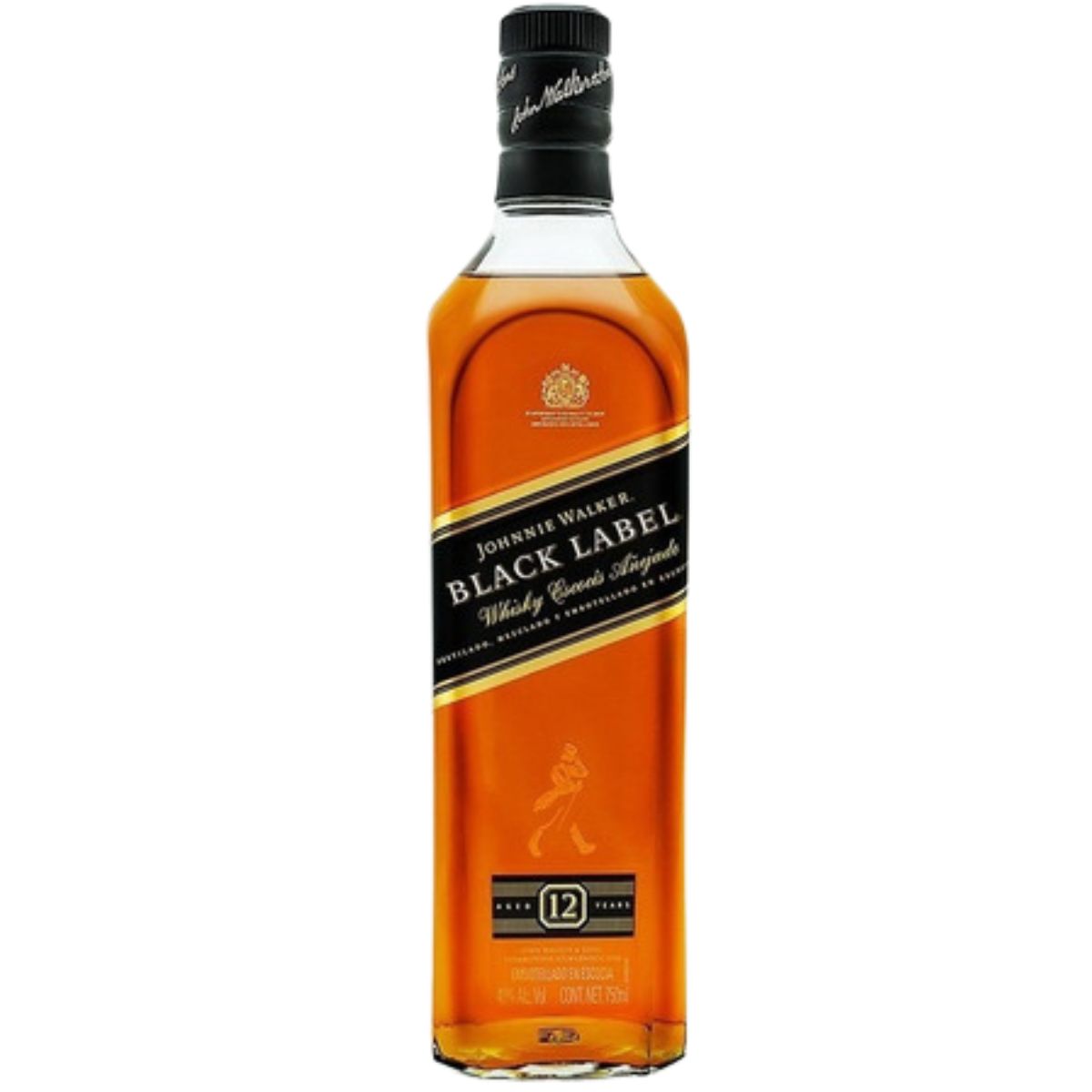 Whisky Johnnie Walker Etiqueta Negra 750 mL 