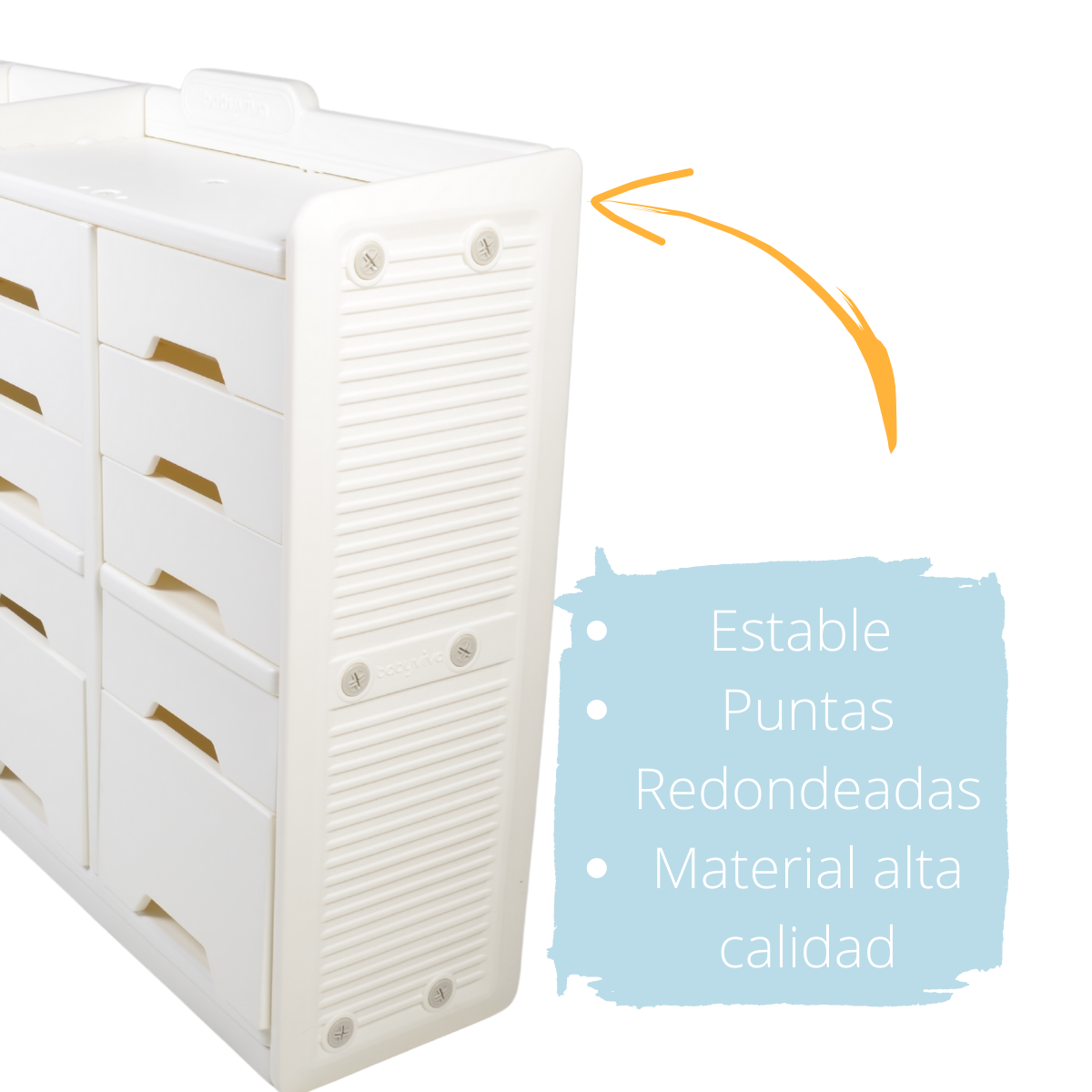 Mueble Organizador Almacenaje C/ Cajones Ideal Para Espacios Pequeños 