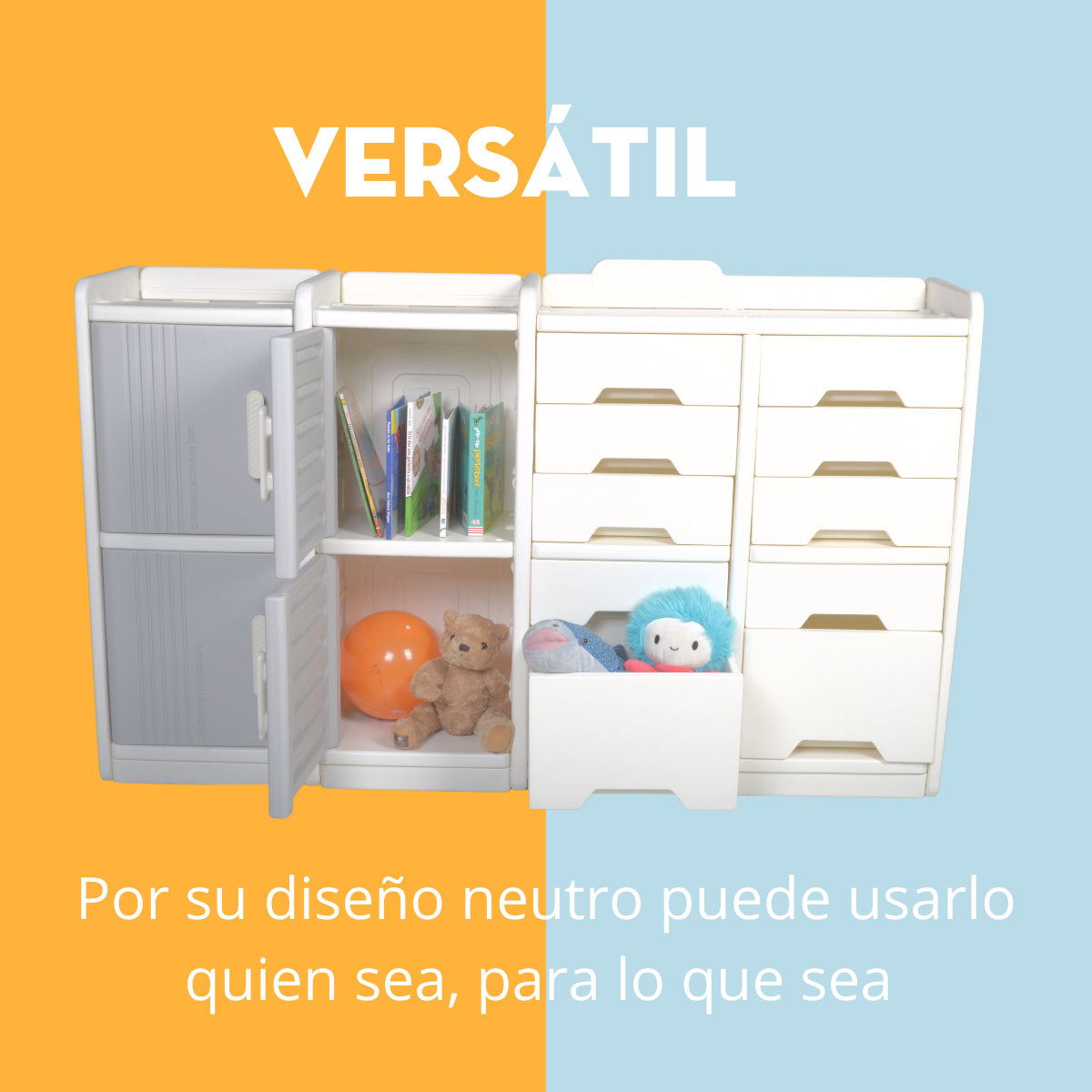Mueble Organizador Almacenaje C/ Cajones Ideal Para Espacios Pequeños 