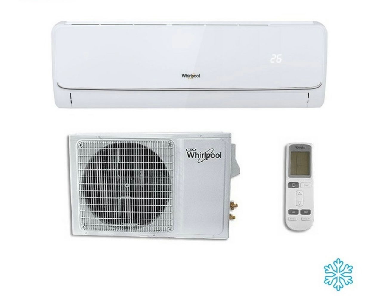 Mini Split Whirpool Solo Frio 1TR 110V Mod. SWA1040Q