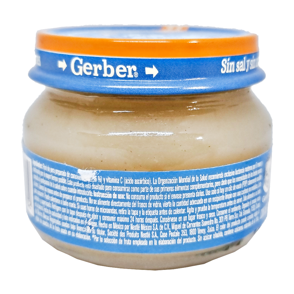 Papilla Gerber Cosecha Natural De Pera 6 Meses 71 g