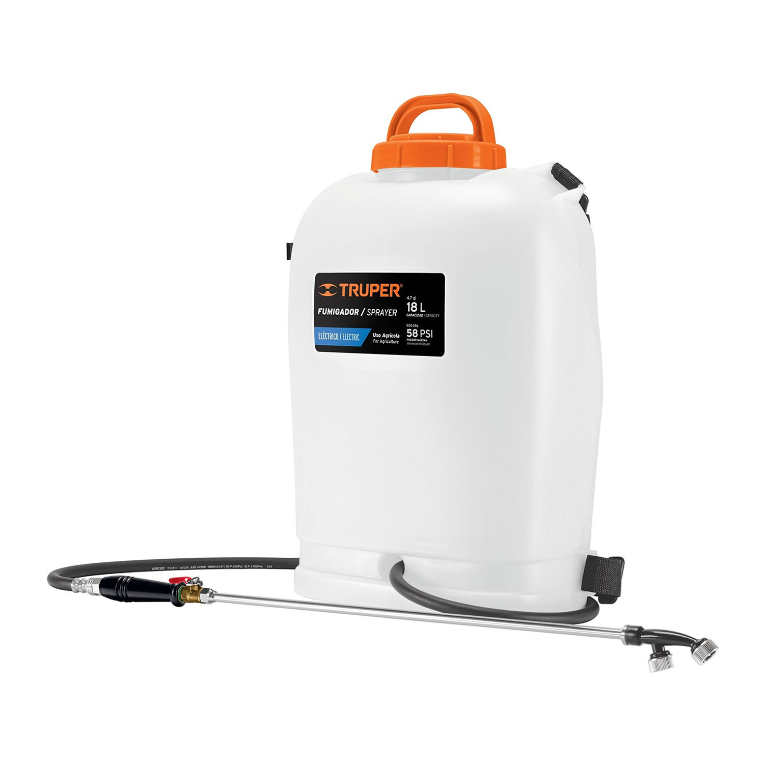 Fumigador Eléctrico Truper Sprayer FUB-18 Tipo Mochila SMAC