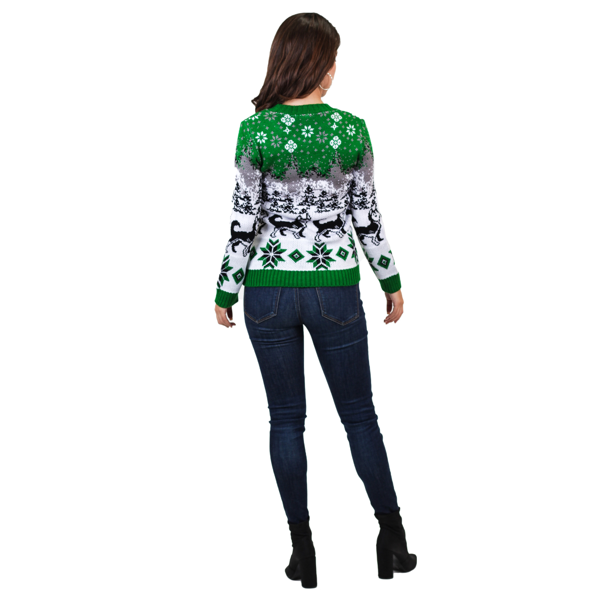 Sueter Ugly Navideño Para Mujer 60 - Verde