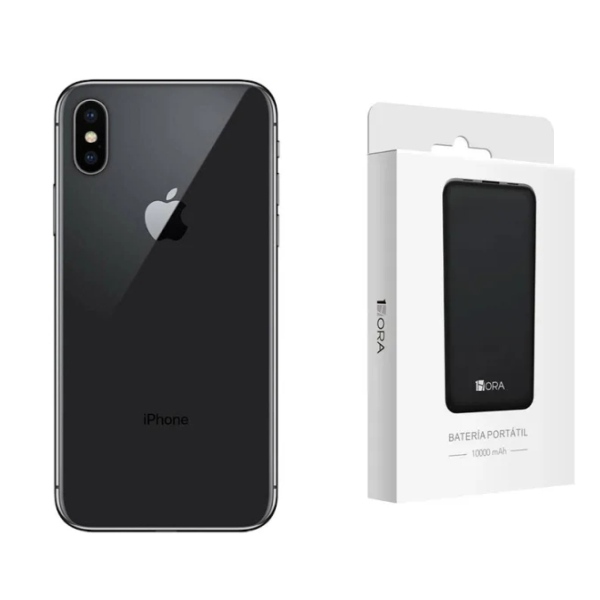 Apple Iphone X Negro 256GB Reacondicionado Grado A .
