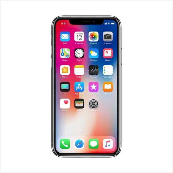 Apple Iphone X Negro 256GB Reacondicionado Grado A + Cargador Para Auto 20W 