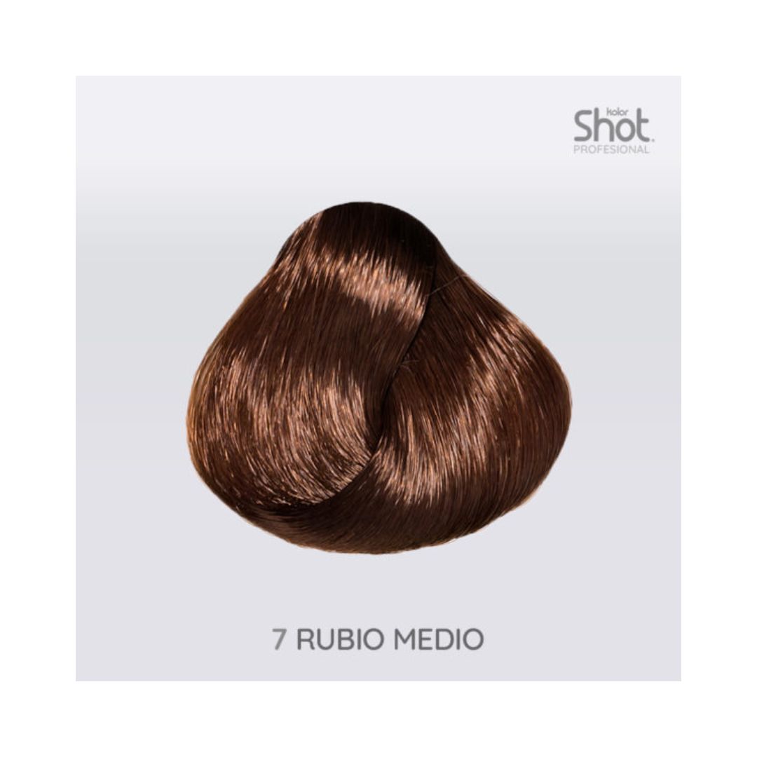 TINTE 7 RUBIO MEDIO KOLOR SHOT 90 GR