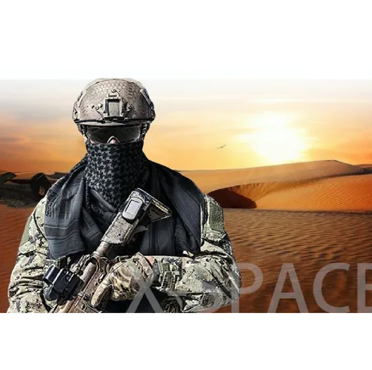  Palestinas Bufanda Militar Algodón Multiusos, Unisex Negro