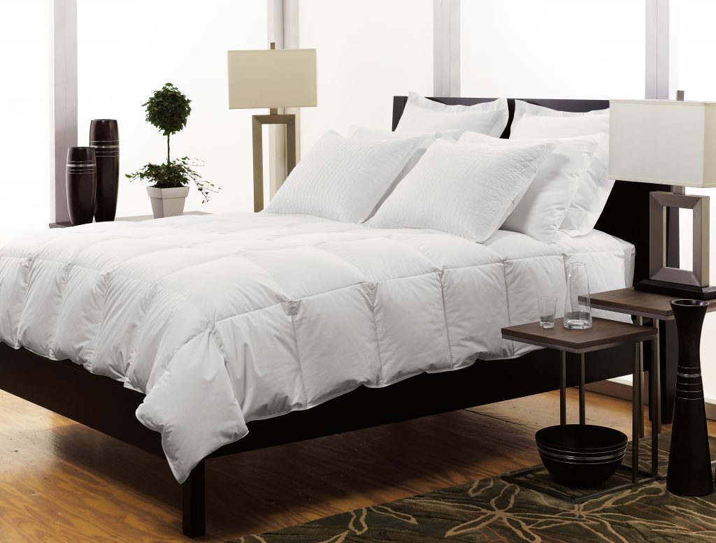 Edredón Inserto de Duvet Acolchado Plumas De Ganso Natural 95/5 King Size