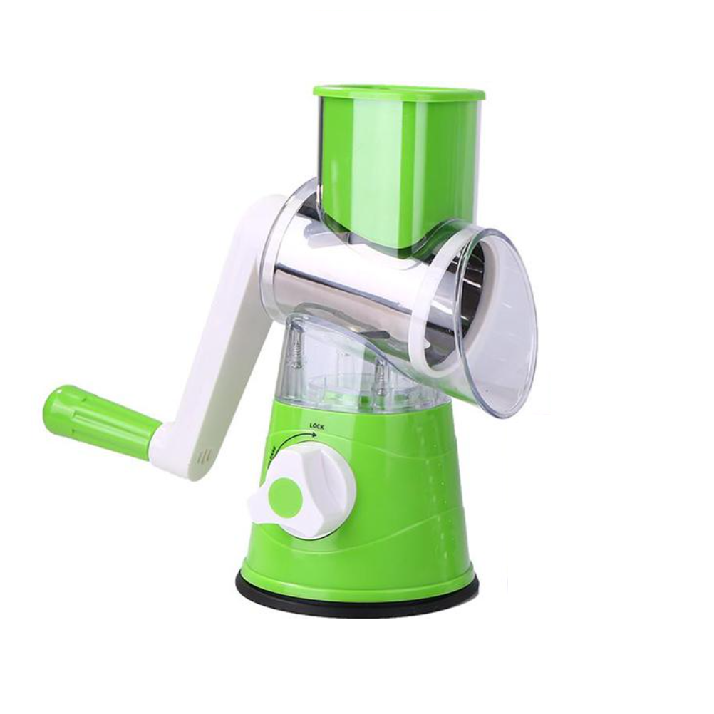 Cortador Rallador Manual De Vegetal 3 Cabezas Queso Cocina Comida