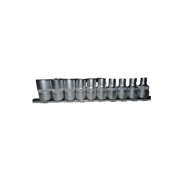 Dado torx 1/2 hembras torx para matraca uso rudo jgo 10 Pz