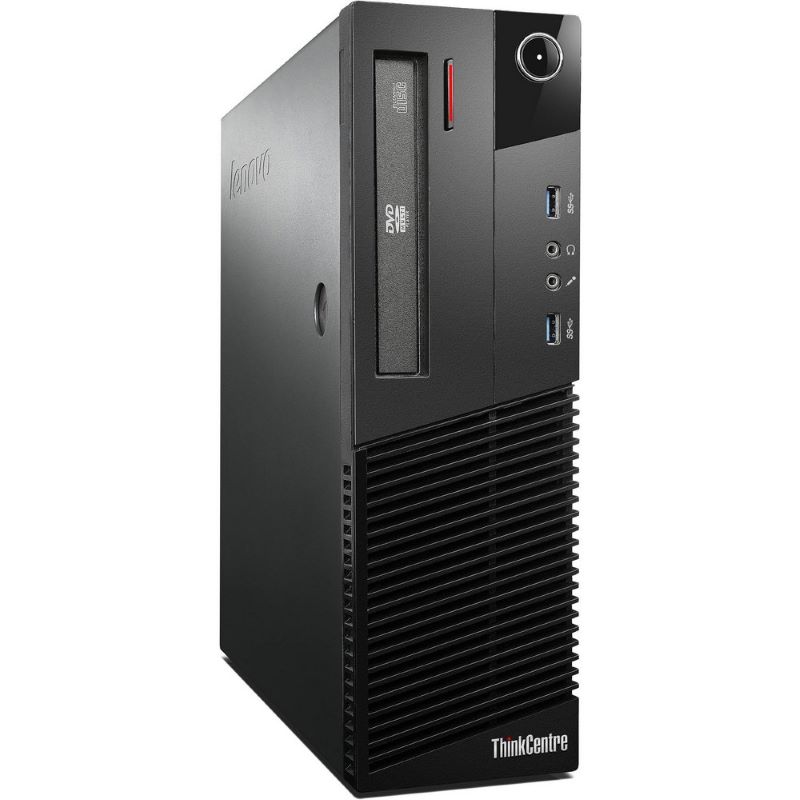 PC Lenovo ThinkCentre M79 Sff AMD A8 PRO-6500B 3.5GHz, 8Gb Ram, 500Gb DD, Monitor 24". Reacondicionado Grado A