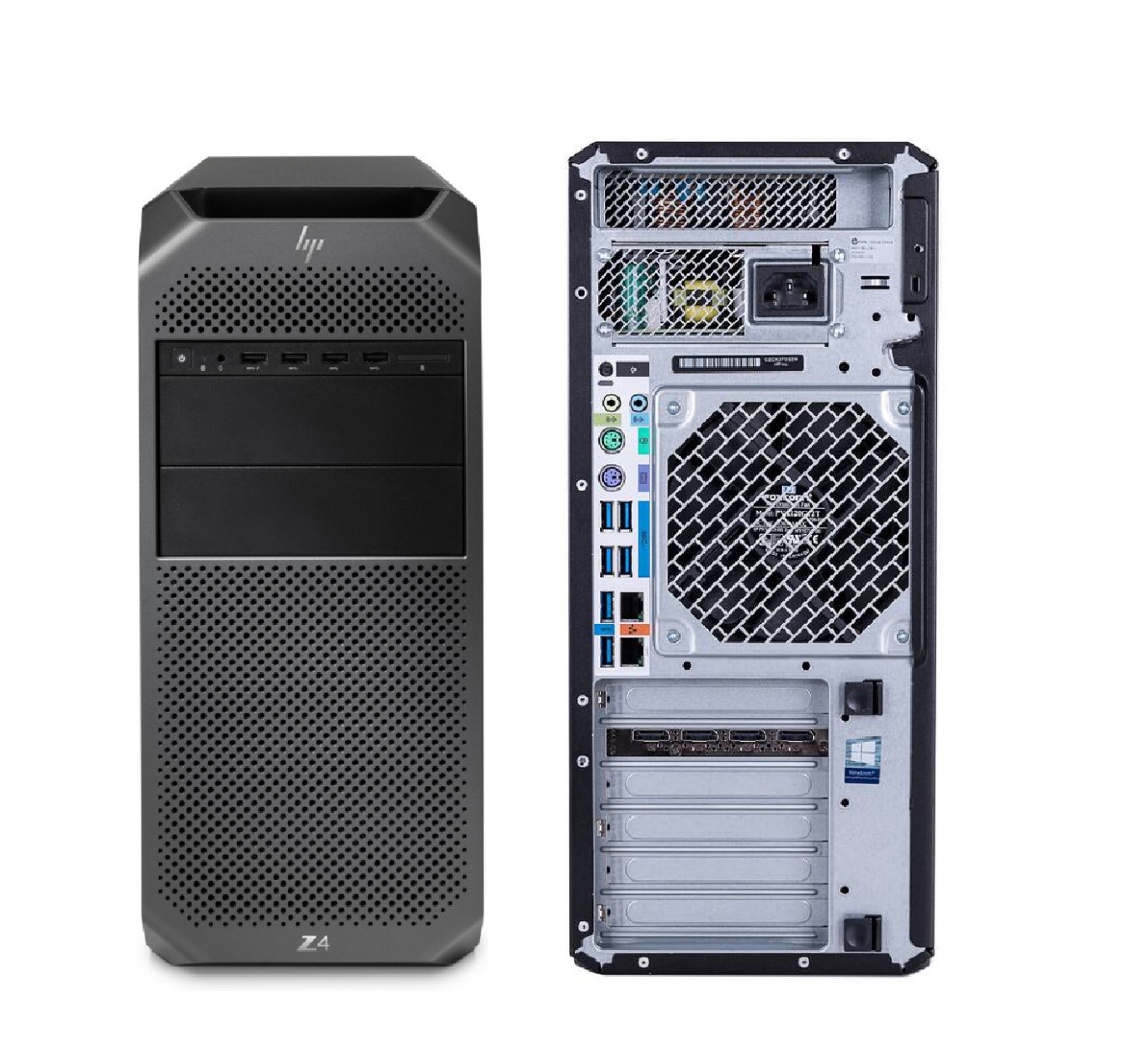 Workstation HP Z4 G4, Xeon W-2133 a 3.6Ghz, 32Gb Ram, 1Tb SSD, 2T DD, NVIDIA P2000 5Gb. Reacondicionado. Grado A 