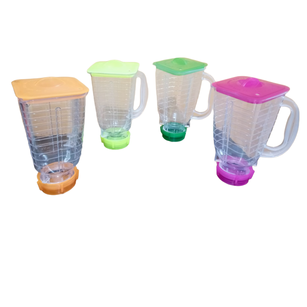 4 pack de Vasos Transparentes Licuachela en forma de licuadora Para Michelada, Para fiestas y reuniones