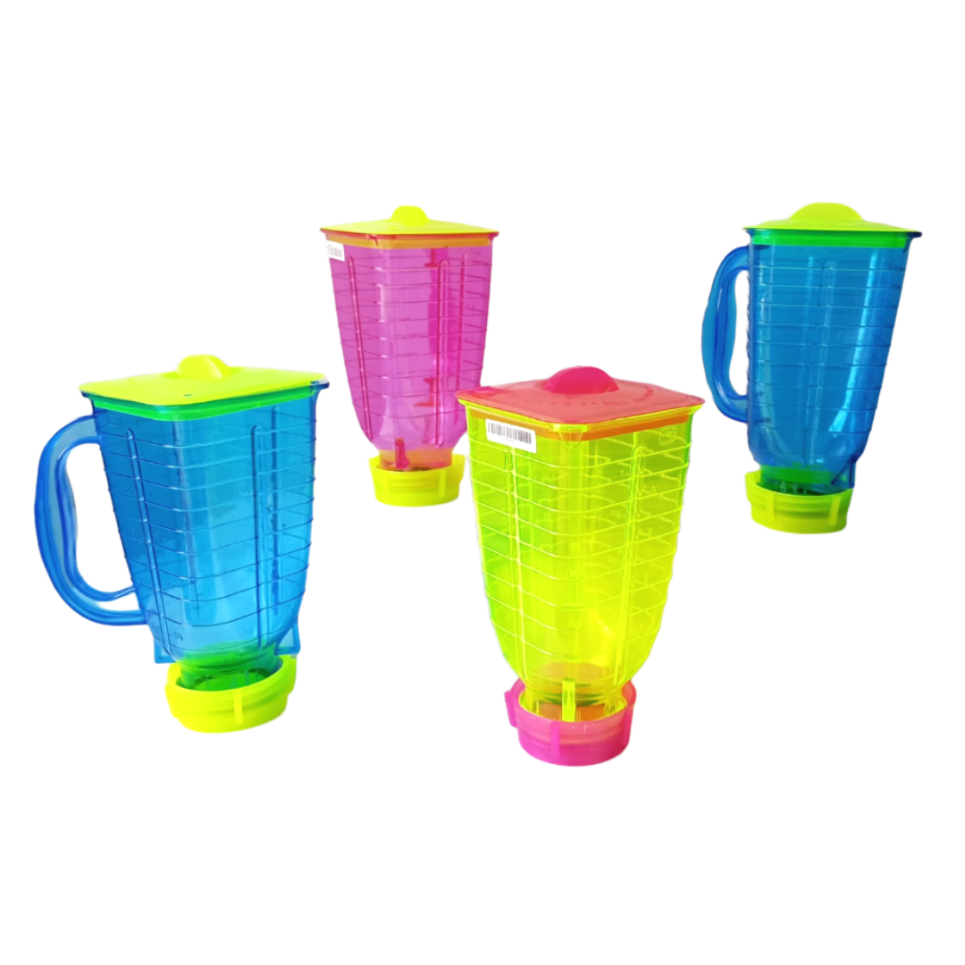 12 pack de Vasos Licuachela en forma de licuadora Para Michelada, Para  fiestas y reuniones de Colores Diferentes