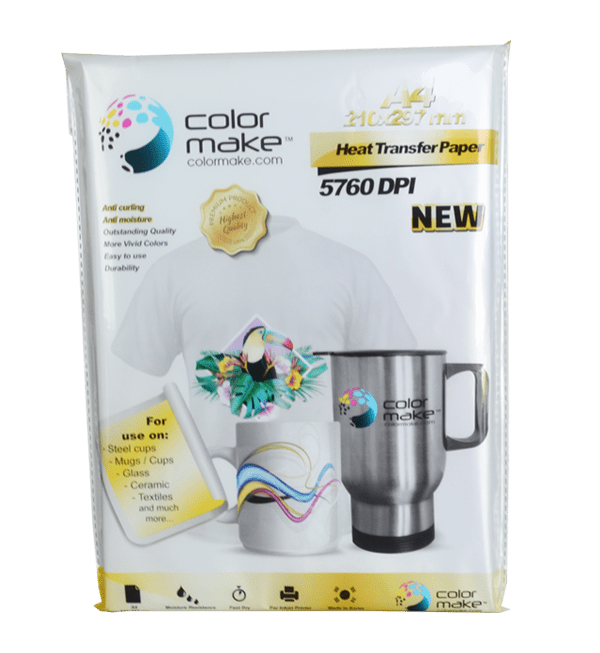 Papel Para Sublimación Color Make Sublimar A4 100 Hojas