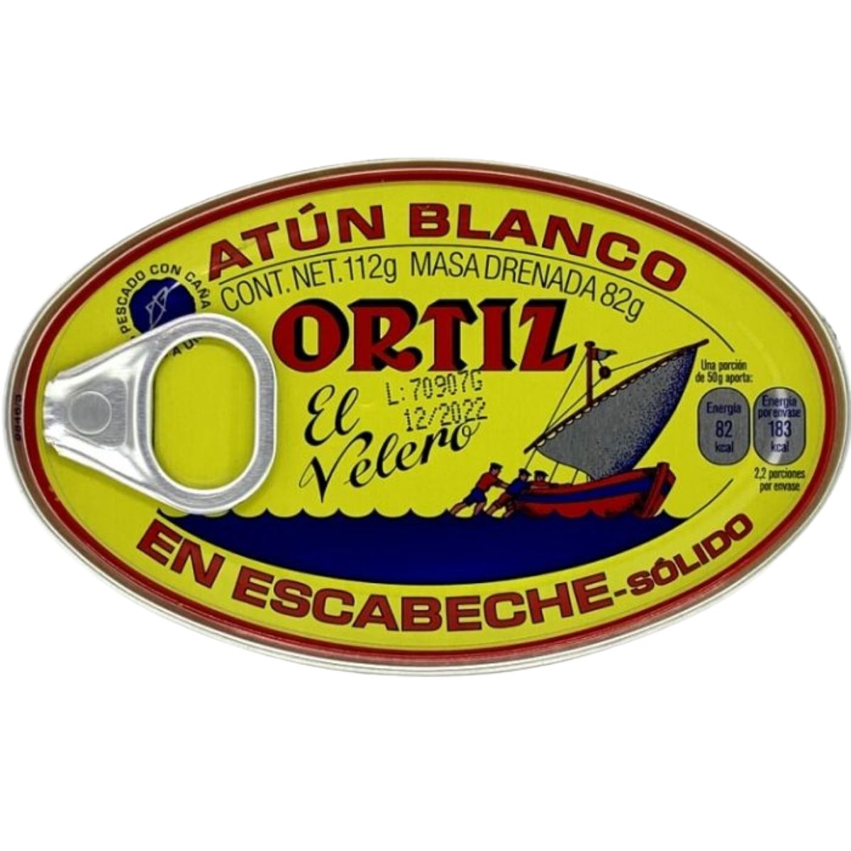 Atún Blanco Bonito Ortiz 112 g