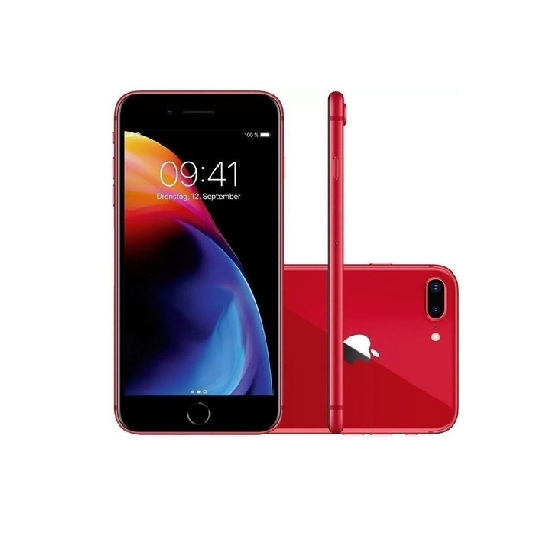 Celular Apple Iphone 8 Plus 256gb Rojo Reacondicionado Grado A