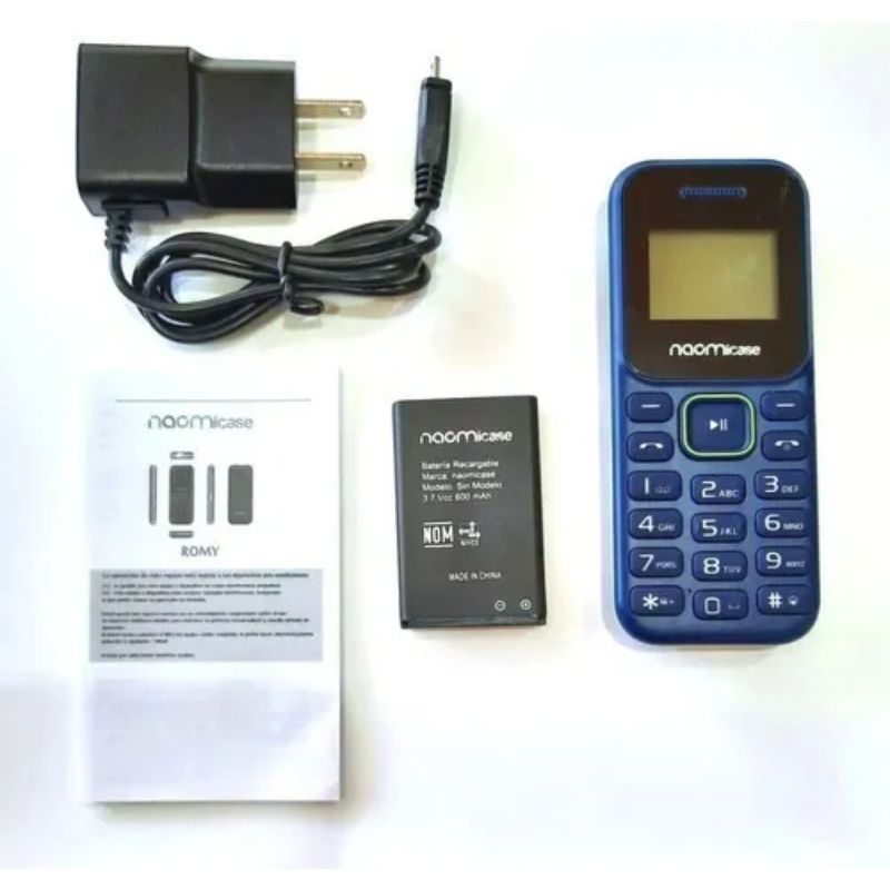 Celular Económico Naomi Romy Dual Liberado Linterna
