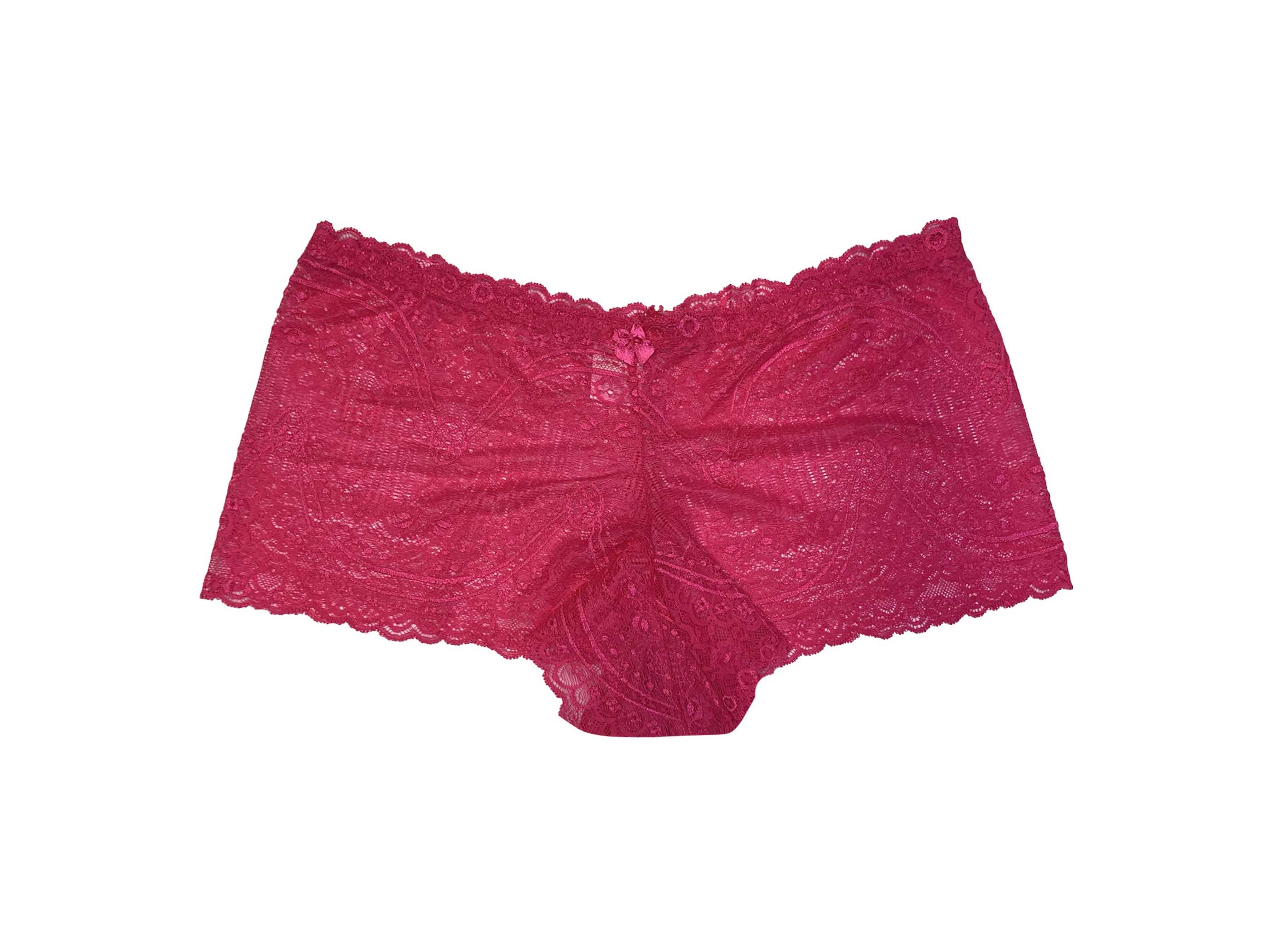 Pack de 6 Piezas Boxer Cachetero De Encaje Tatys Fashion con 6 Diferentes colores.