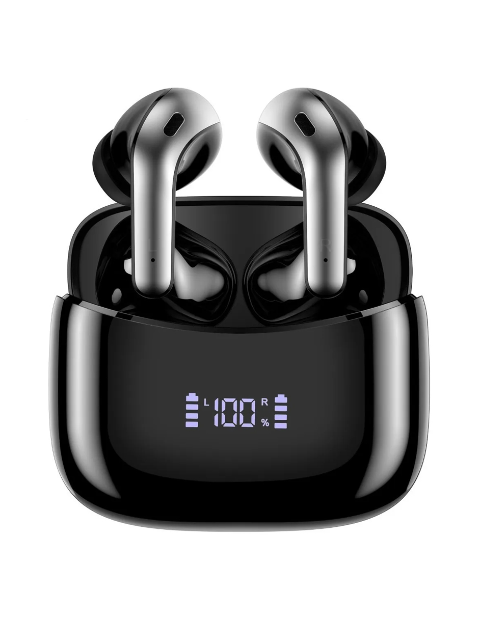 Audífonos In-ear Inalámbricos Bluetooth Petukita Box Negro X15CC Negro