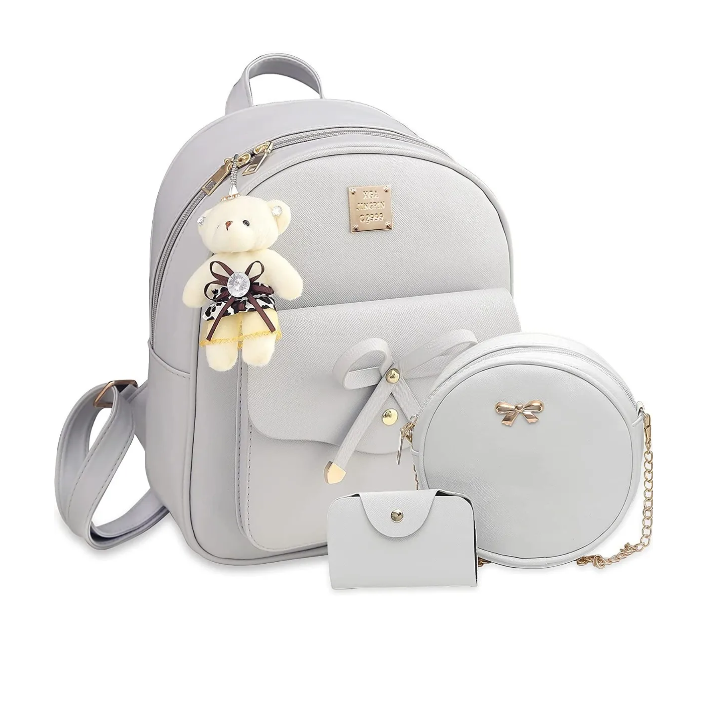 Piezas de Bolsas Modernas para Dama Gris