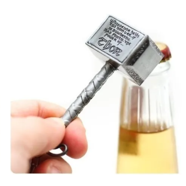 Destapador De Botellas En Forma De Martillo De Thor Avengers