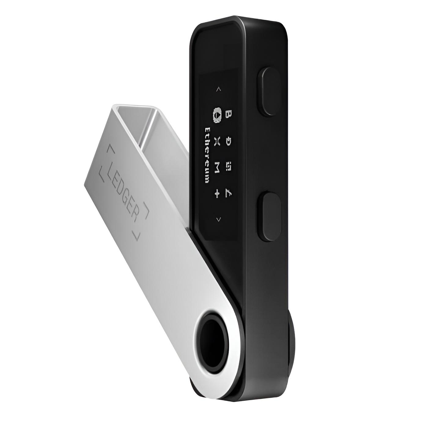Ledger Nano S Plus Crypto Hardware Wallet (Mate-Negro) - Protege tu cripto, NFT y fichas